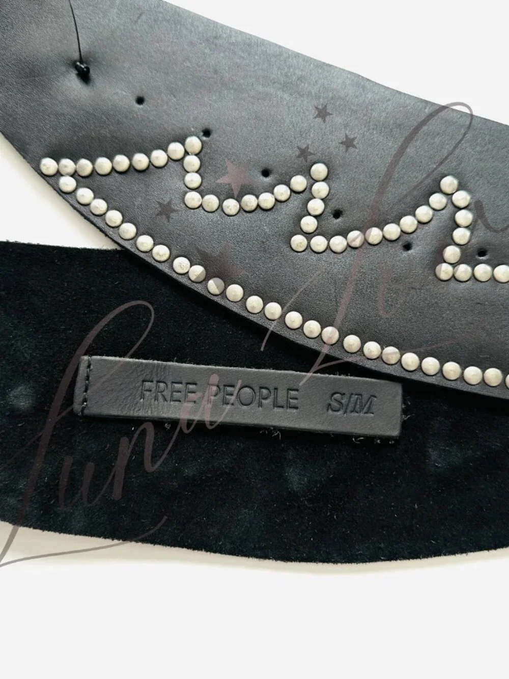 FREE PEOPLE Adorn Waist Belt In Black (size S/M) NWT